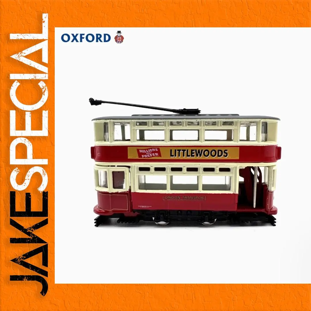London Tram Model 1:148 Scale Red Cream 1 London Tram Model 1:148 Scale Red Cream