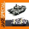 1:72 Scale T-72A Tank Model in Snow Camo