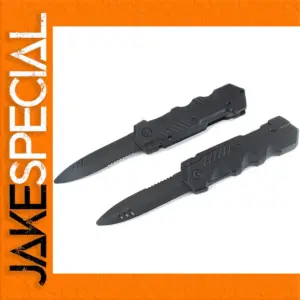 Black Retractable Trick with Ergonomic Handle