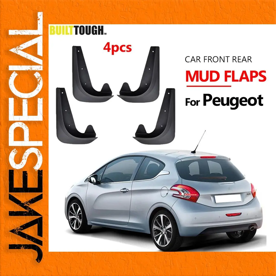 Universal Mudflap Set for Peugeot Models 1 Universal Mudflap Set for Peugeot Models