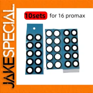 iPhone Camera Lens Replacement Stickers Set