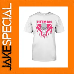 HITMAN Graphic T-Shirt with Skull Design
