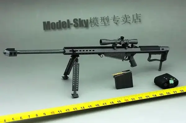 1/6 Scale Barrett M82A1 Sniper Rifle Model - Image 5