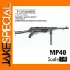 1:6 Scale MP40 Submachine Gun Model
