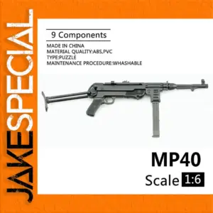 1:6 Scale MP40 Submachine Gun Model