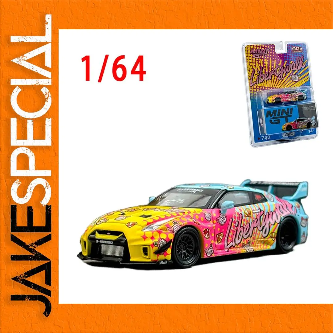 Diecast 1/64 Scale Nissan GTR R35 LB Model 1 Diecast 1/64 Scale Nissan GTR R35 LB Model