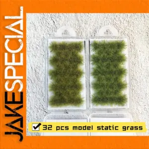 DIYhandicraft 32 Piece Static Grass Set