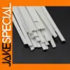 10pcs 50cm White ABS Plastic Hollow Tubes Set