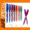 8pcs Multi-Color Erasable Gel Pen Set