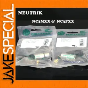 NEUTRIK XLR Connectors Set 20 Pieces