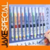Set of 10 Kawaii Gel Pens in Vibrant Colors