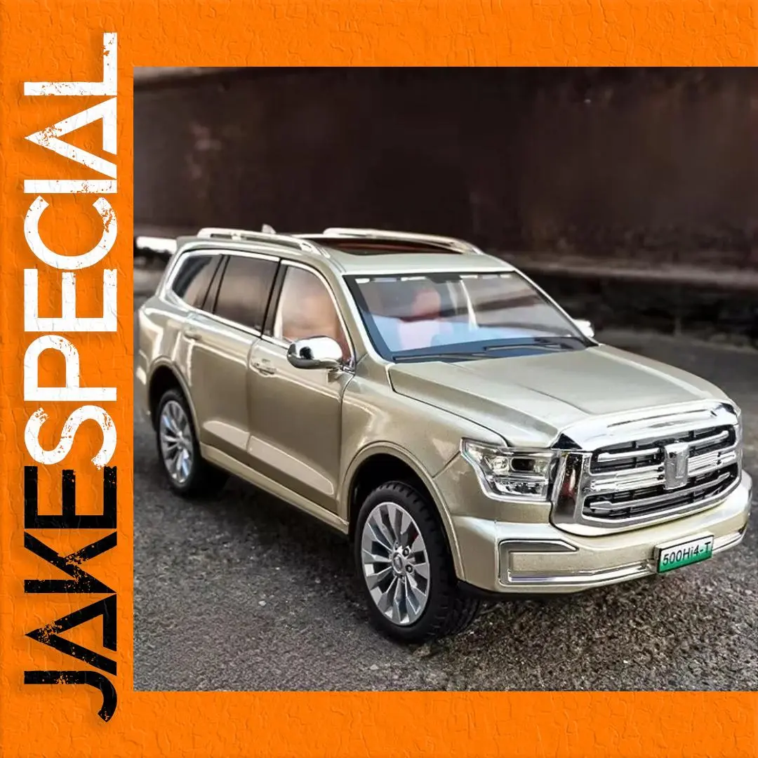 1:24 Scale Golden Tank SUV Model 1 1:24 Scale Golden Tank SUV Model