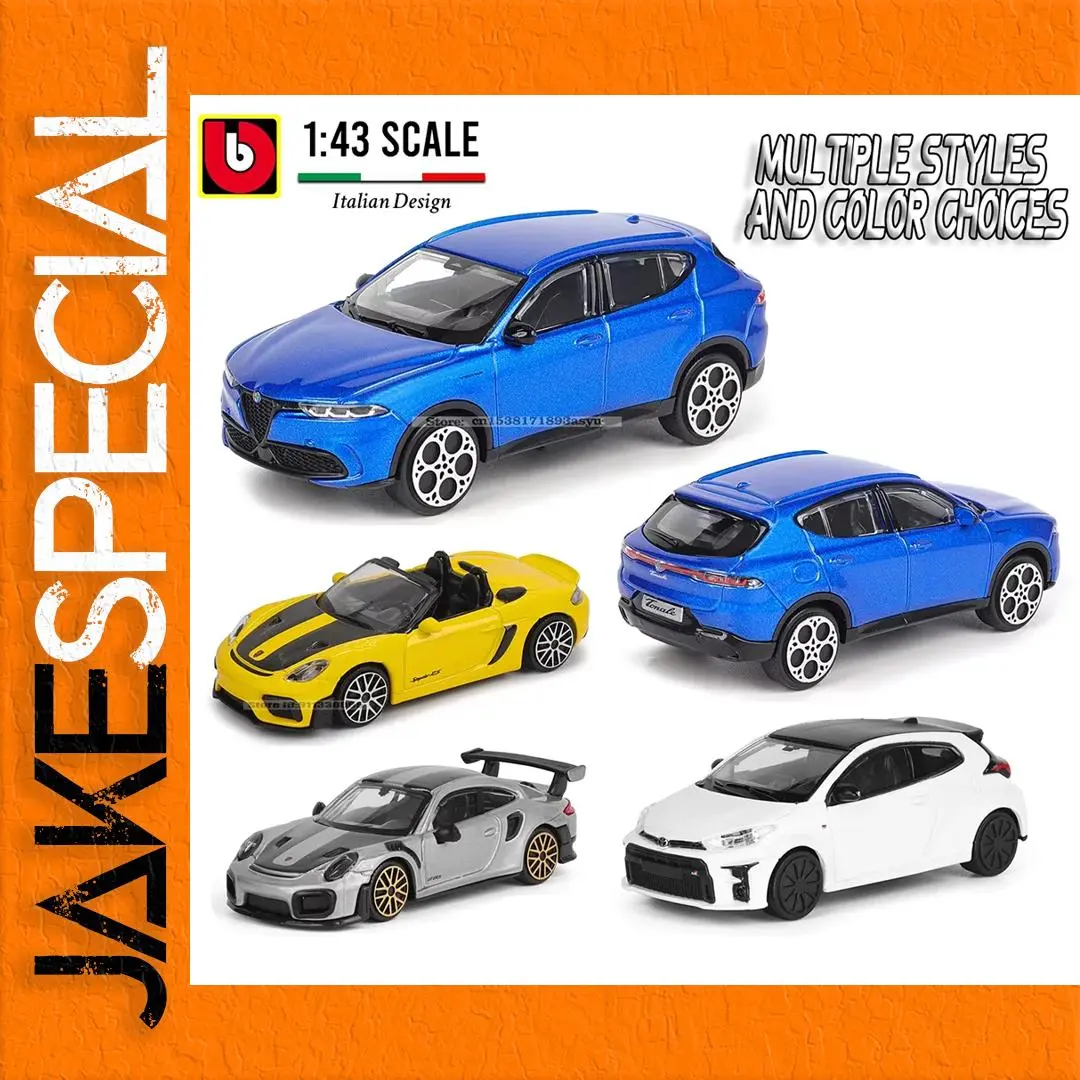 Bburago 1:43 Die-Cast Car Model Collection 1 Bburago 1:43 Die-Cast Car Model Collection
