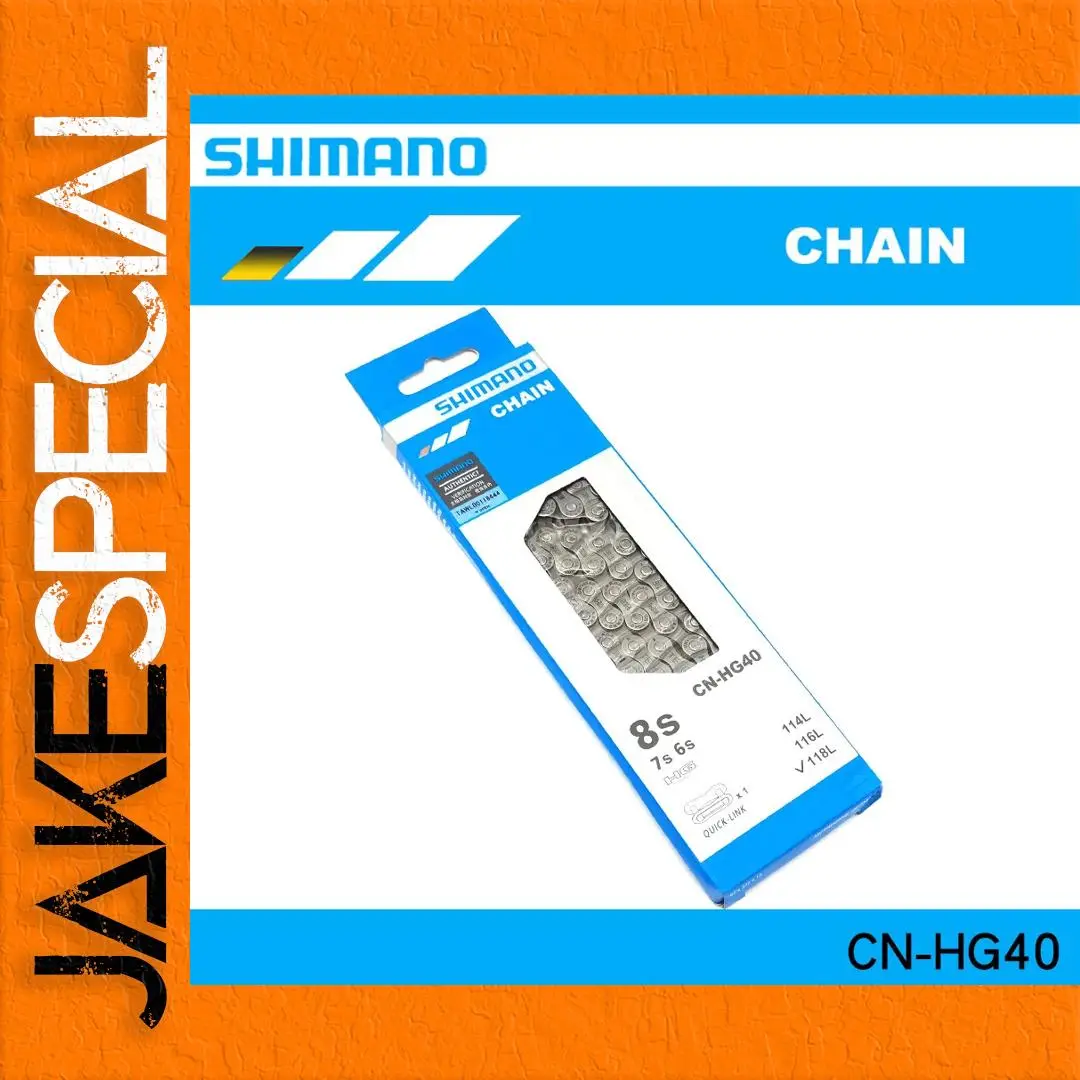 SHIMANO CN HG40 6/7/8 Speed Bicycle Chain 1 SHIMANO CN HG40 6/7/8 Speed Bicycle Chain