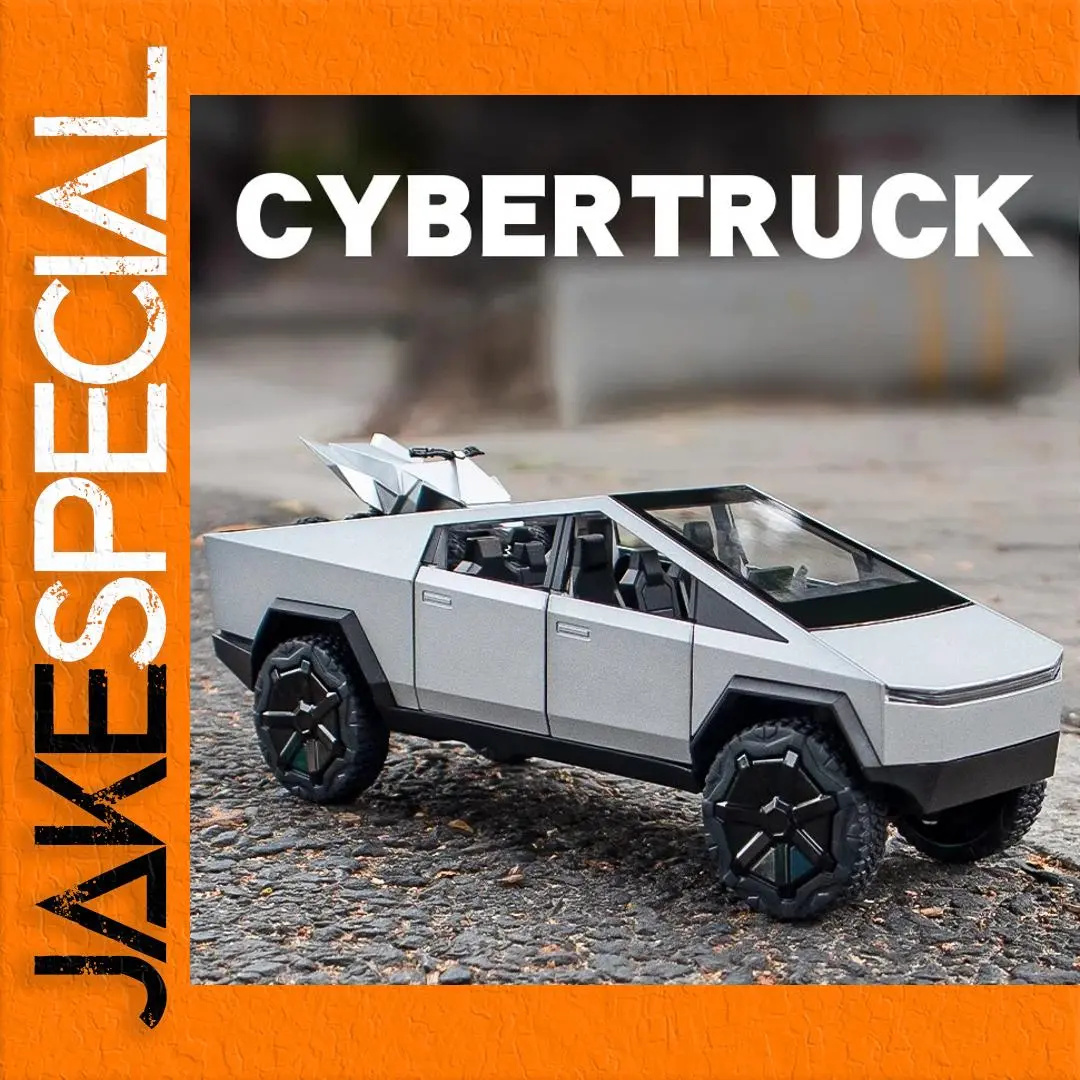 1/24 Scale Diecast Cybertruck Pickup Model 1 1/24 Scale Diecast Cybertruck Pickup Model