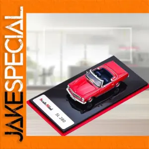 Scale 1:64 Benz SL280 Model Car in Red