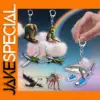 Funny Italian Brainrot Acrylic Keychains