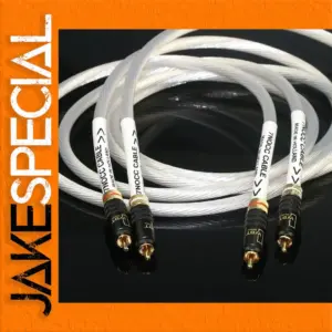 7NOCC Dual RCA Audio Cable for High-Fidelity Sound