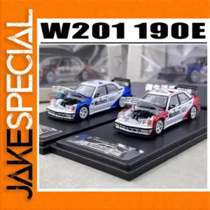 RM 1:64 W201 190E Diecast Model Car Set
