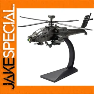 1/32 Scale Apache Helicopter Model Replica
