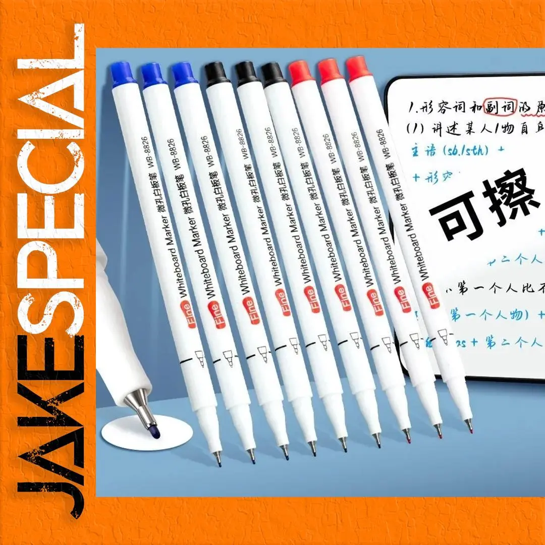 Set of 12 Extra Fine Dry Erase Markers 1 Set of 12 Extra Fine Dry Erase Markers