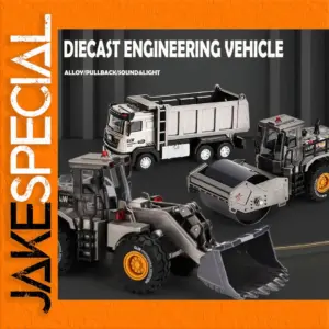 Diecast Engineering Vehicle Model Set 1:50 Scale