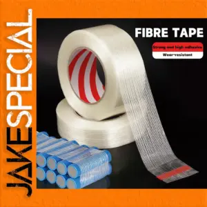 Striped Fiber Tape for Packaging and Reinforcement