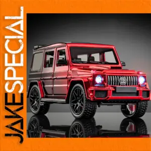 Benz G63 AMG Diecast Model 1:24 Scale Red