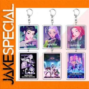 Kpop Demon Hunters Keychain Collection Set