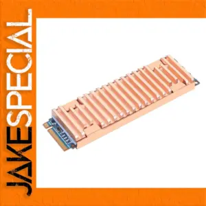 Pure Copper Heatsink Cooler for NGFF 2280 SSDs
