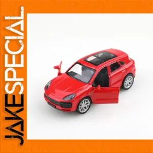 Simulated Alloy SUV Car Model in Red