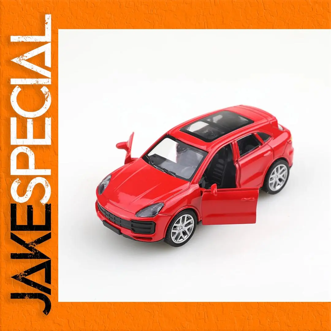 Simulated Alloy SUV Car Model in Red 1 Simulated Alloy SUV Car Model in Red