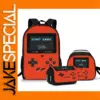 Vibrant 3-Piece Gaming Console Backpack Set