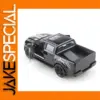Black Alloy Sports Car Model with Detail