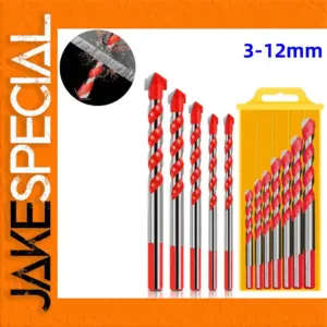 Tungsten Carbide Drill Bit Set 5, 7, or 8 Pieces