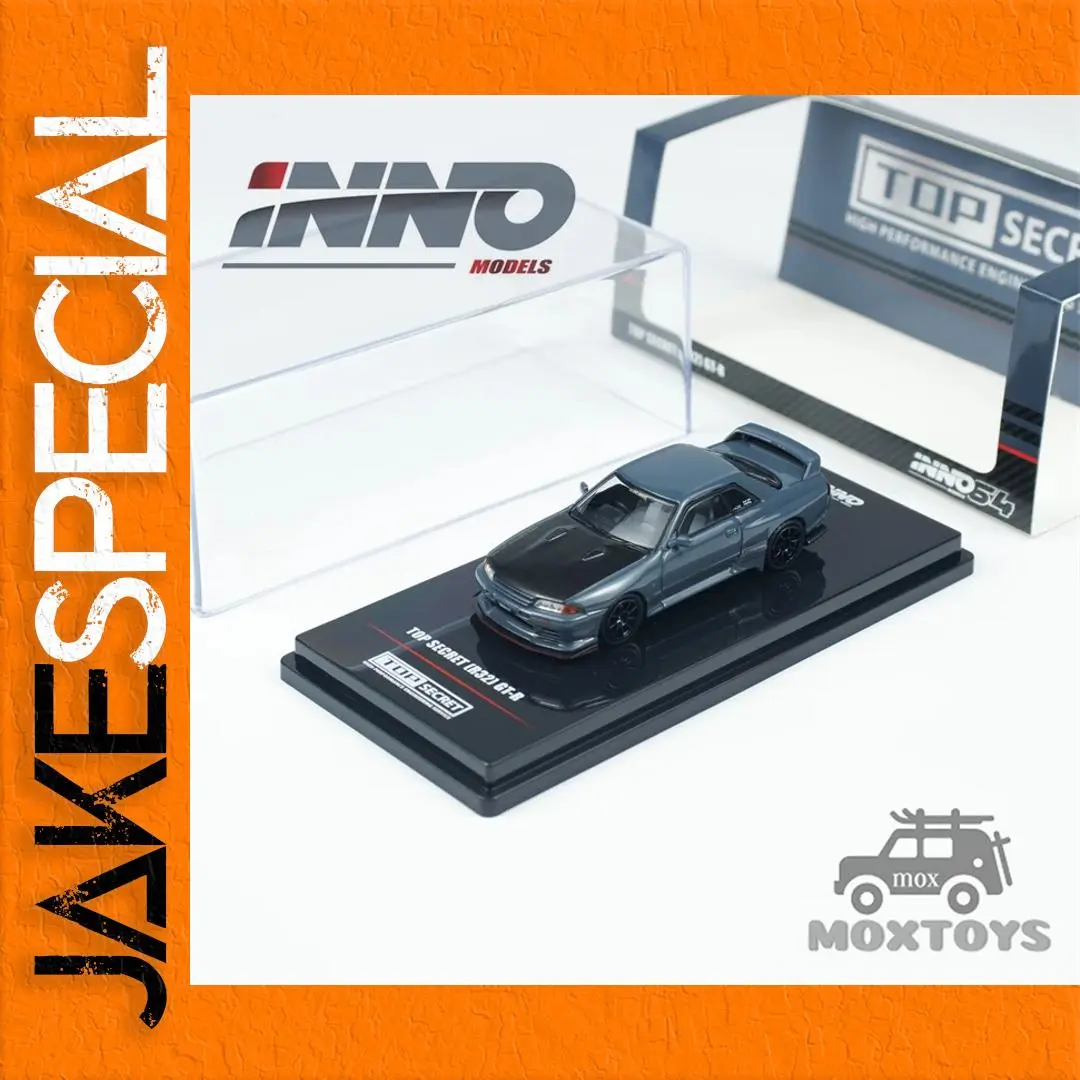 INNO 1:64 R32 GT-R Stealth Grey Diecast Model 1 INNO 1:64 R32 GT-R Stealth Grey Diecast Model