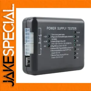 Computer Power Supply Tester with Voltage Detection