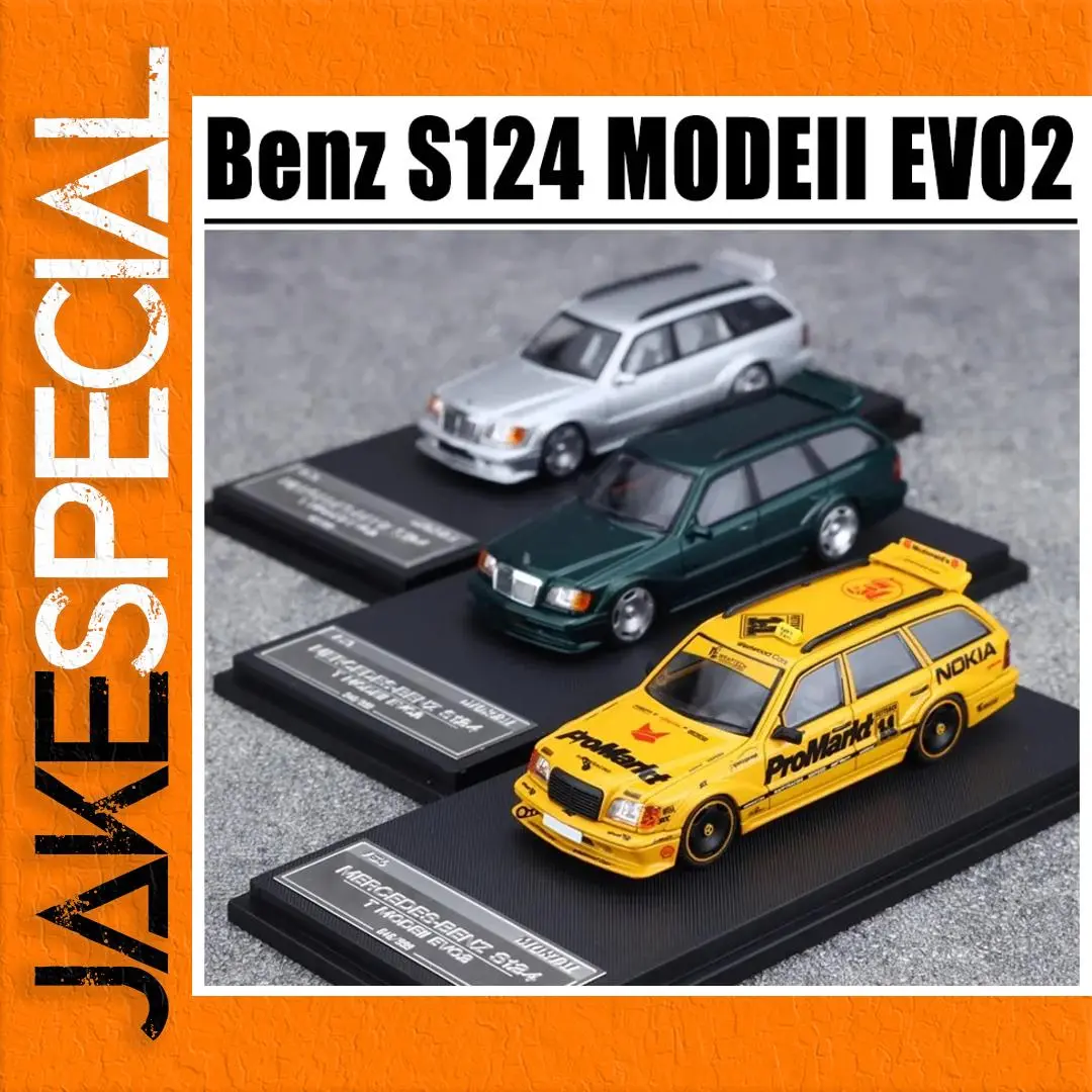 Benz S124 MODEII EVO2 Diecast Model Collection 1 Benz S124 MODEII EVO2 Diecast Model Collection