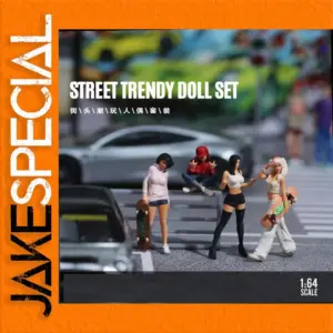 Street Trendy Doll Set - 1/64 Scale Figures