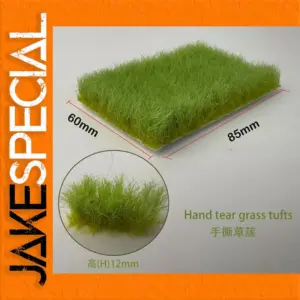 Static Grass Cluster for Miniature Scenery