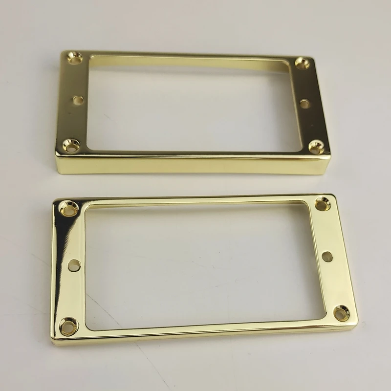 Gold Humbucker Pickup Frames for LP Guitars 2 Gold Humbucker Pickup Frames for LP Guitars - Image 2