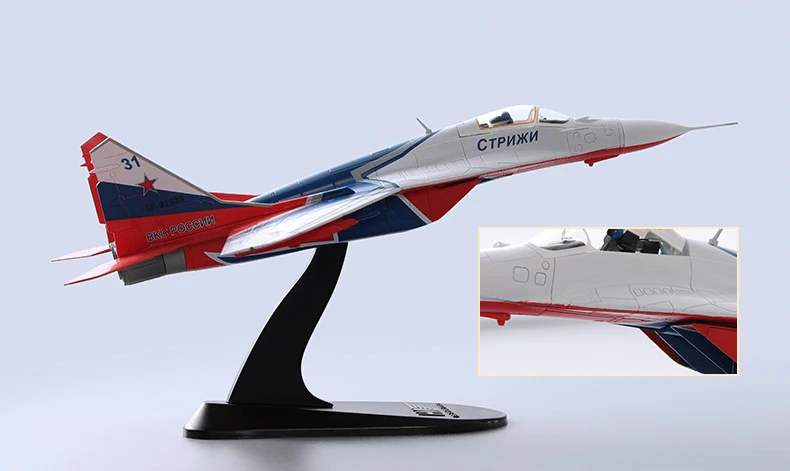 1/72 Scale MiG-29 Fighter Jet Model HA6511A 2 1/72 Scale MiG-29 Fighter Jet Model HA6511A - Image 2