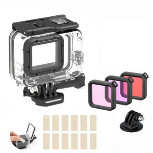 GoPro Waterproof Housing Case for Hero 5, 6, 7 16 H26a3549c29fa4a749daf8f61964d938aM