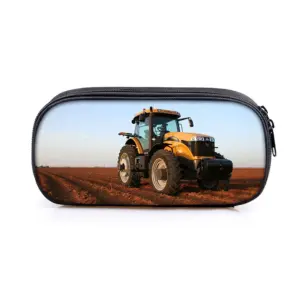 Farm Tractor Print Cosmetic Case Pencil Bag 17 H2746c4c495594361a2a4960f25c3773aa