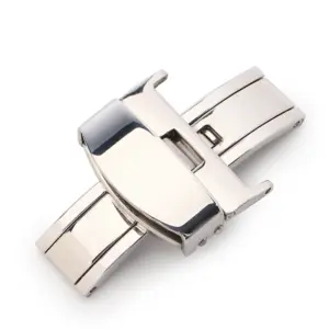 Stainless Steel Butterfly Deployment Watch Clasp 12 H293e42e449194aed9f97a102b17fdfbcD