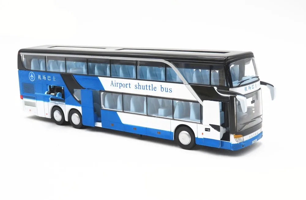 1:50 Scale Simulation Double-Decker Bus Model 7 1:50 Scale Simulation Double-Decker Bus Model - Image 7