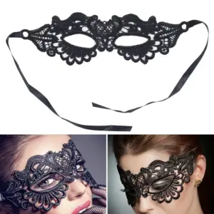 Women Hollow Lace Masquerade Face Mask 6 H31d634e9e3624537bd2d239ee91f02127