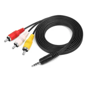 Canon Camcorder AV Cable 4 Feet Mini 3.5mm 8 H338df31c3f9a4990b6a3038d5f45d9b6o