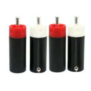 Premium RCA Plug Connector Set - 4 Connectors 14 H40e38af184fd42d8a4f95e115c5ce5e7E
