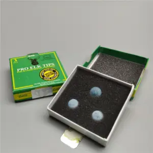 PRO ELK Snooker Tips Set of 3, 11mm 10 H4a4b72e6fe0545b4a5c71f10659e3894t